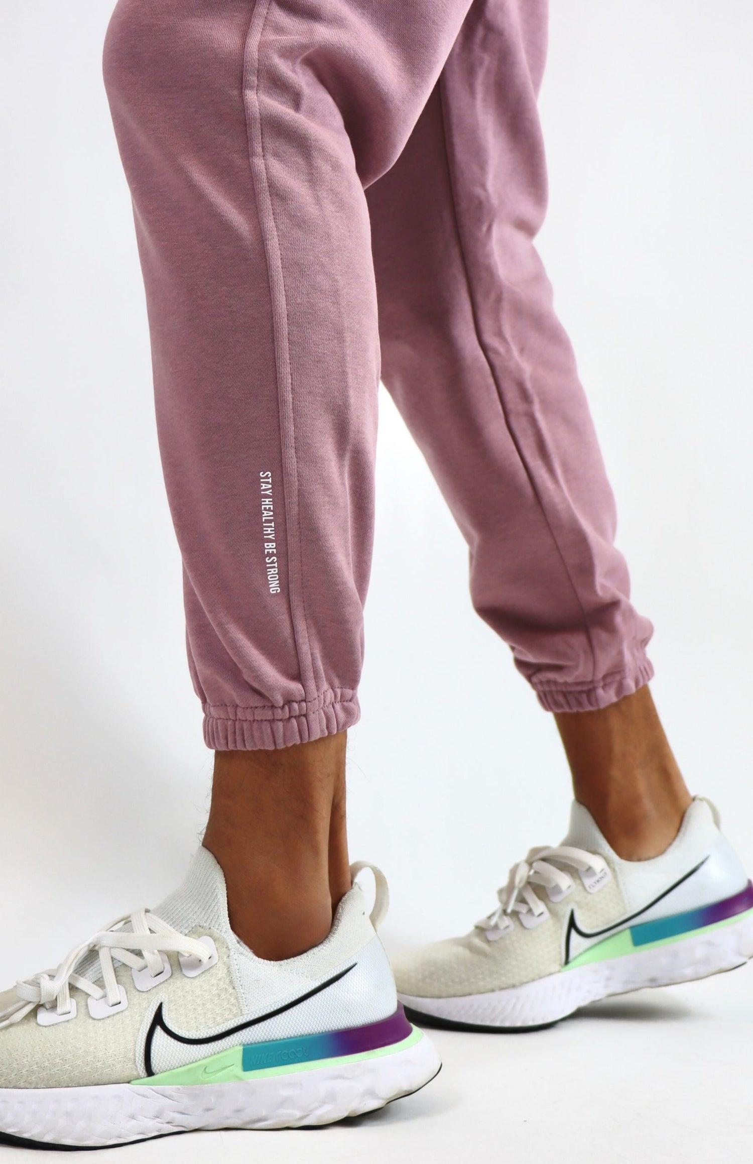 Soft berry oversized French Terry joggers