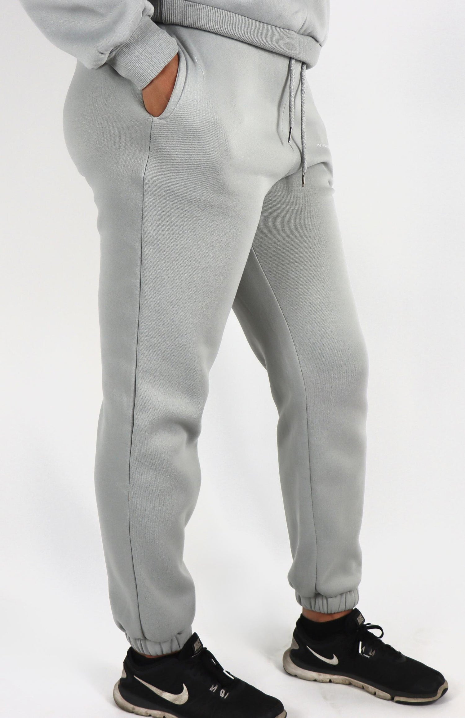 Light gray oversized jogger