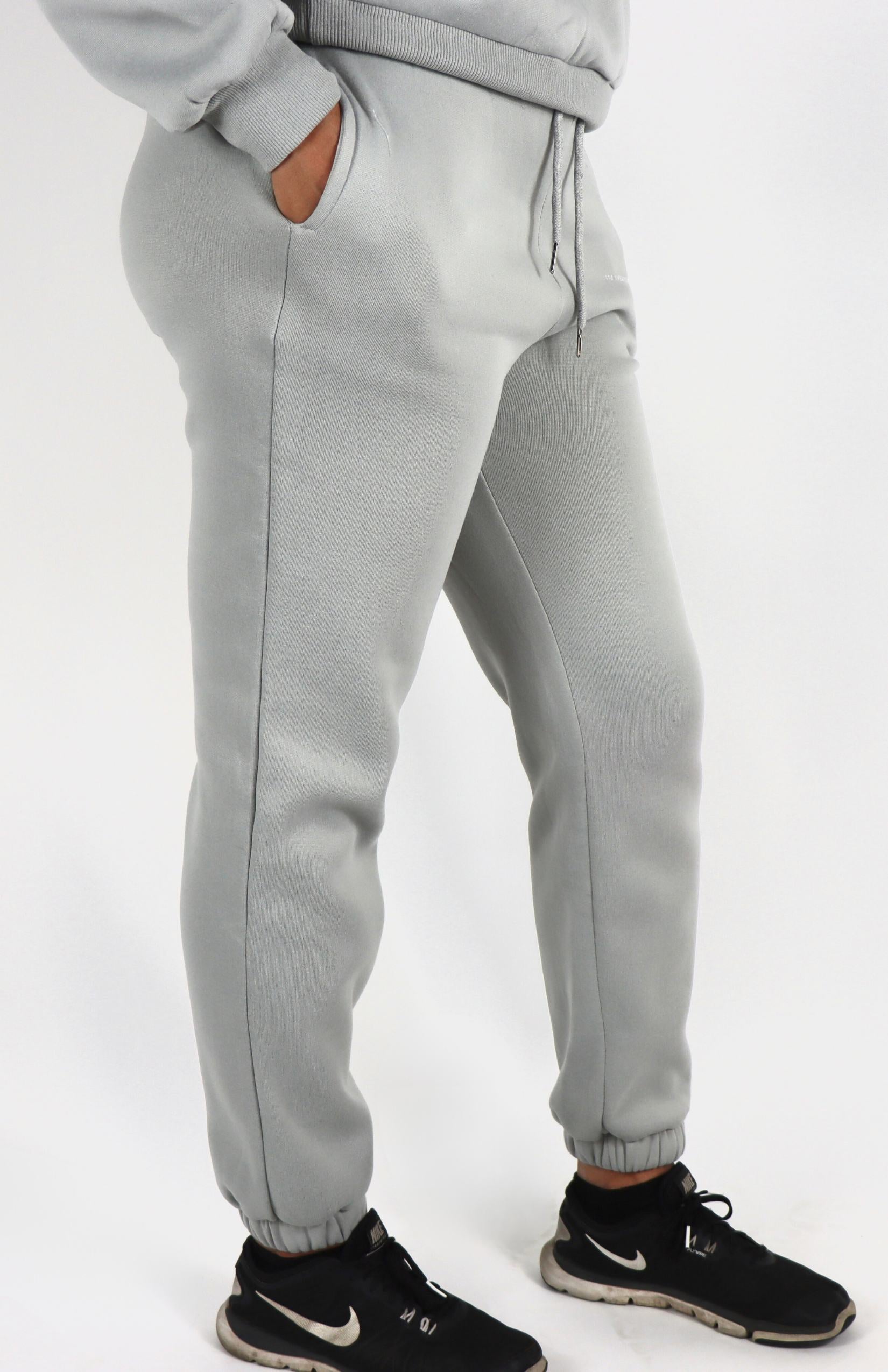 Light gray oversized jogger