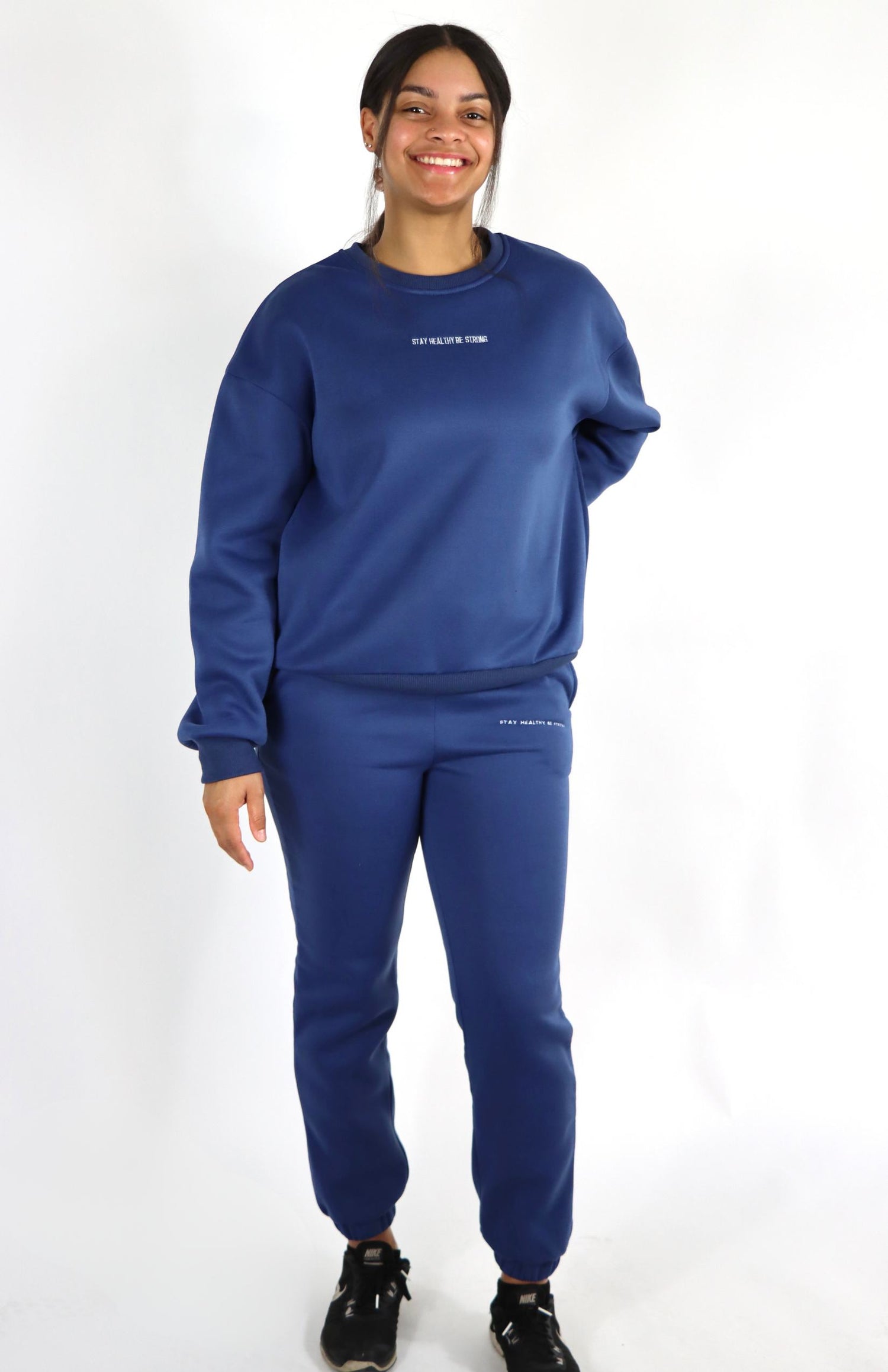 Navy oversized jogger