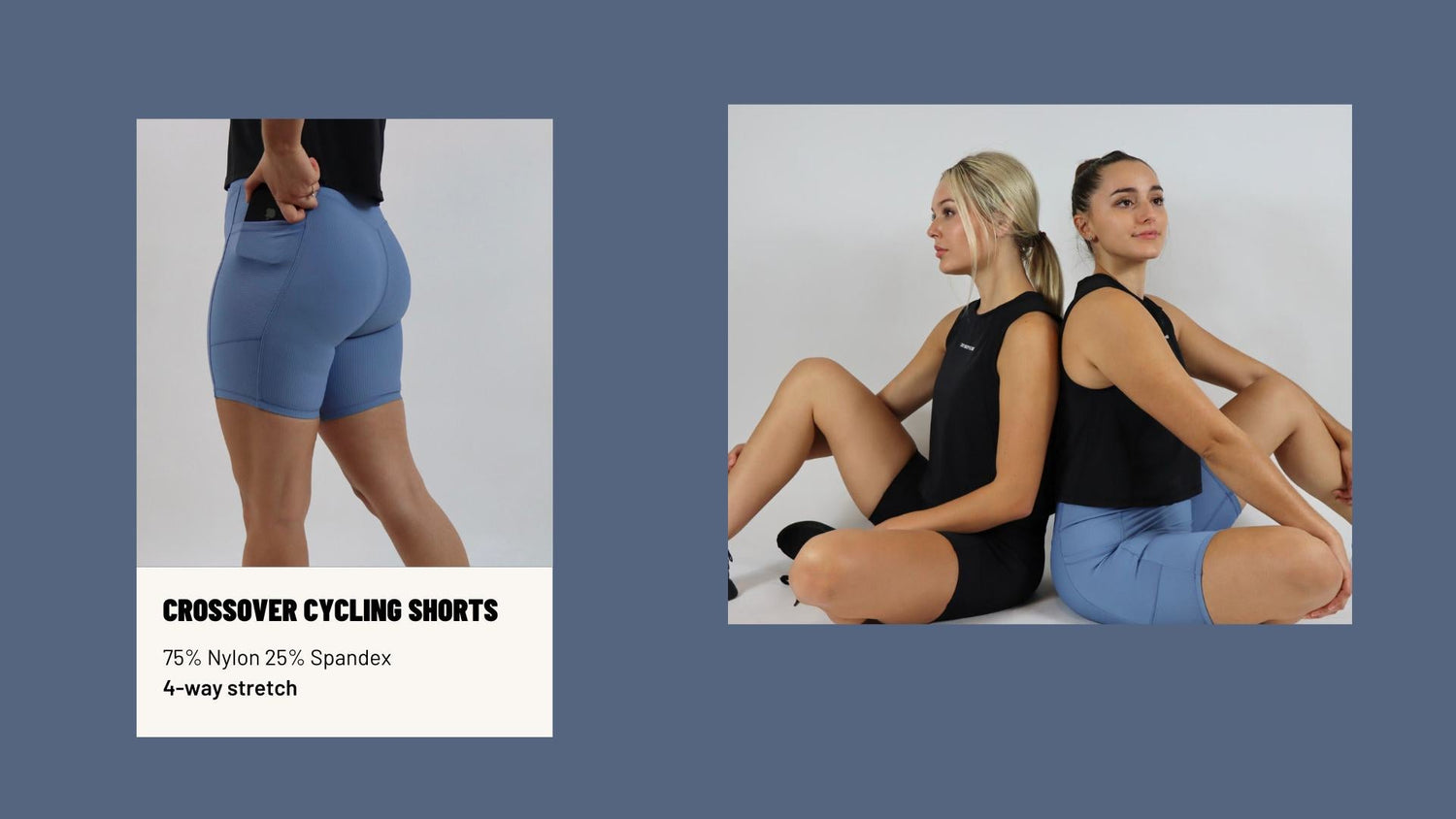 crossover cycling shorts 