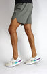 olive unlined running shorts