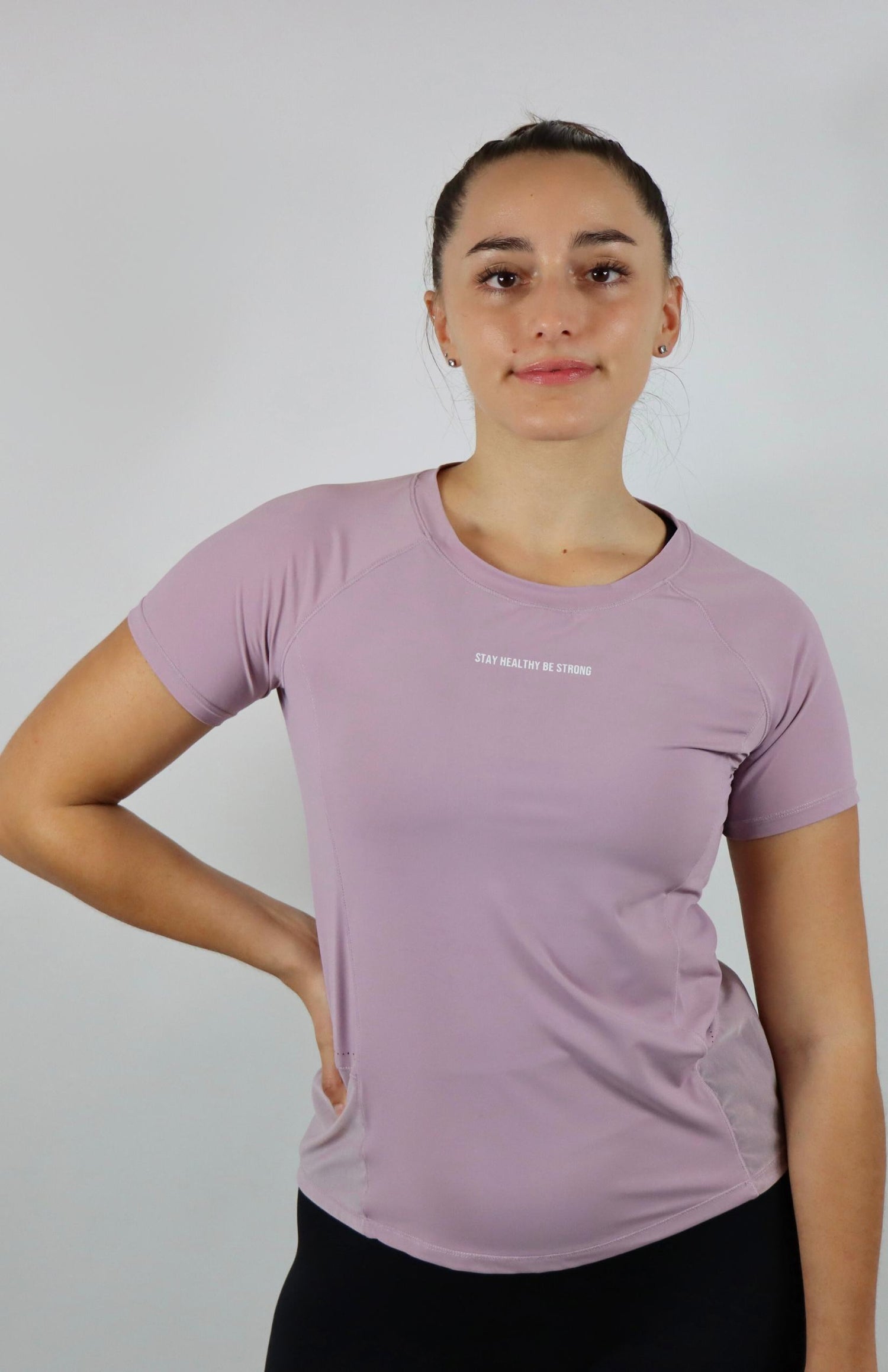 Pink mesh training T-Shirt